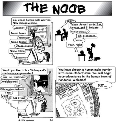 The Noob Is A Great Webcomic Rgaming