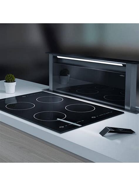 Get a sleek custom look and performance features such as convection baking. Downdraft Hood