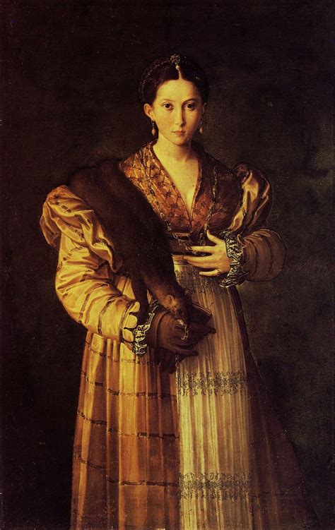 Parmigianino A Young Woman Antea Naples In 2021 Renaissance