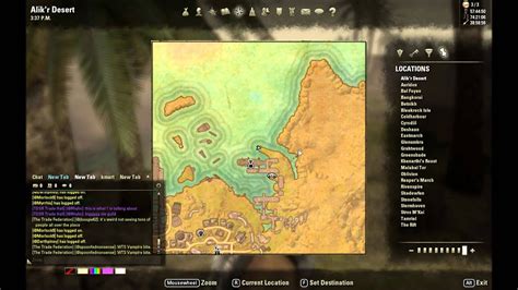 Eso Alikr Treasure Map Maps Database Source