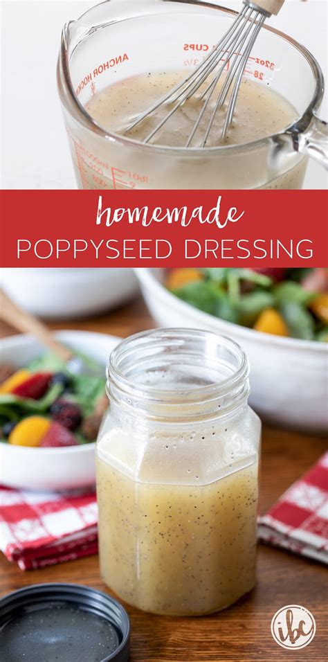 Homemade Poppy Seed Dressing