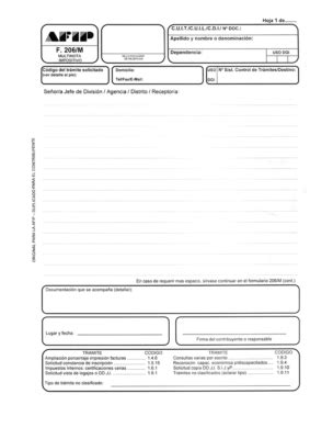 Descargar el formulario 8001 de la afip (administración federal de ingresos públicos) gratis en pdf. Fill Any PDF Free Forms for afip : Page 1