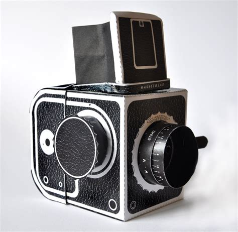 A Working Papercraft Hasselblad Pinhole Camera Pinhole Camera