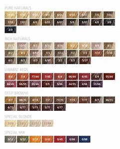 Wella Hair Color Chart India