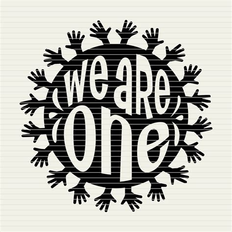 We Are One T Shirt Svg Quotes Svg Sayings Svg Dxf Png Etsy