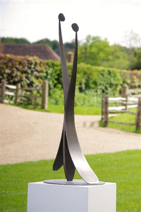 Stainless Steel Garden Sculpture Contemporary Garden Art