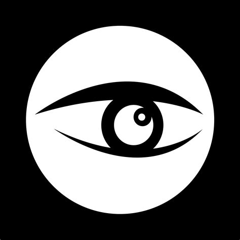 Sign Of Eye Icon 577336 Vector Art At Vecteezy