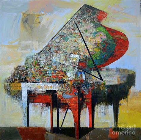 Piano No51 Symphony Painting By Zheng Li Fine Art America