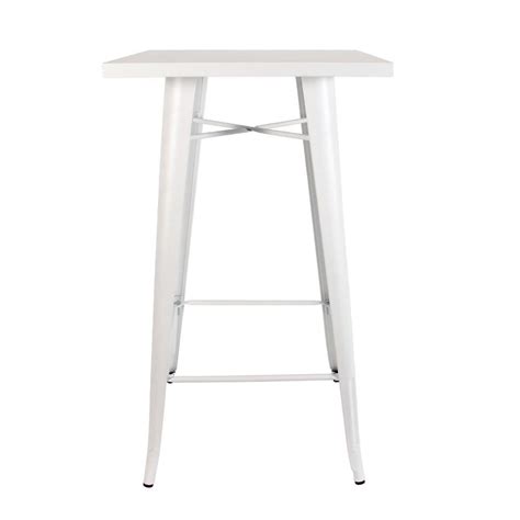 The tolix range includes chairs, stools and tables and is still a popular choice owing to its blend of. 600mm Square Replica Tolix Bar Table in Matte White | Cafe Solutions