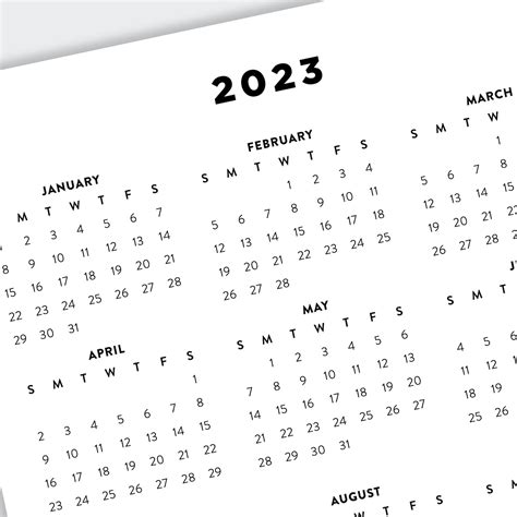 2023 White Smoke Mini Calendar By Janz Postcard Zazzlecom In 2021