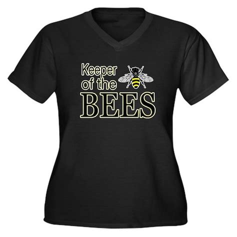 Keeper Of Bees Womens Plus Size V Neck T Shirt Keeping Bees Womens