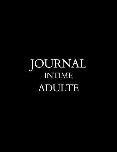 Journal Intime Adulte Carnet De Notes Adultes85x11 In 110 Pagesjournal Idées Quotidiennes