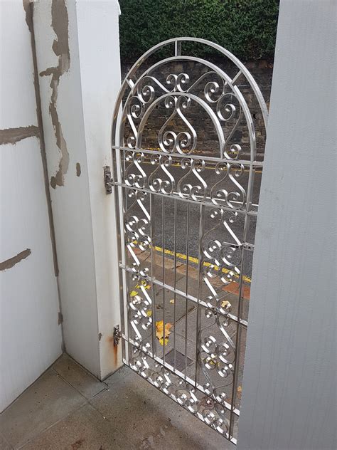 Ornamental Stainless Steel Gate Bespoke Gatesmetalwork Stainless