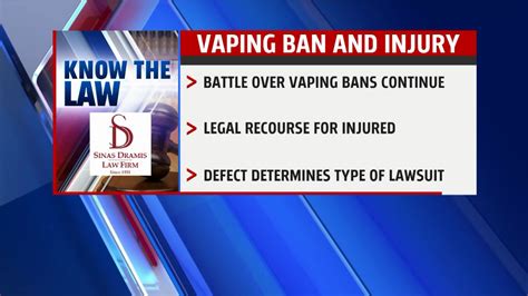 Know The Law Vaping Ban And Injury