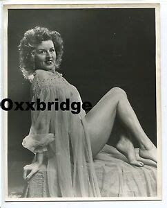 PAT AMBER HALLADAY Burlesque Star ROY KEMP Dancer ORIGINAL PHOTO 1950