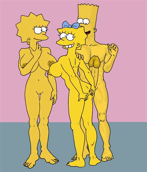 Rule Bart Simpson Female Human Lisa Simpson Maggie Simpson Male Spread Anus Spread Ass
