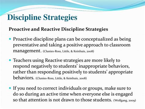 Ppt A View Of Some Effective Classroom Management Teaching And Discipline Strategies