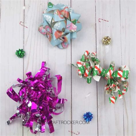 How To Make A Bow Out Of Wrapping Paper