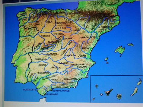 Conoces Los Principales Rios De Espana Mapas Interactivos Images