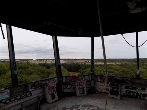 the view from an abandoned air traffic control tower ma [5152x3864] r abandonedporn