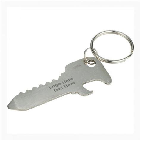 Promotional Logo Mini Multi Function Keychain Rings Tools And Hardware