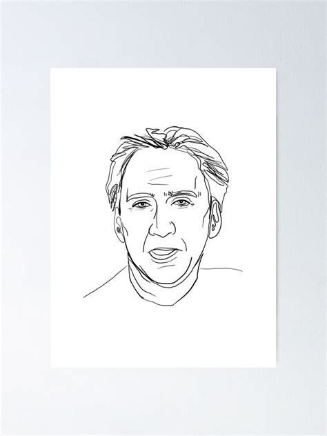 Nicolas Cage Poster For Sale By Mckennapegrim Redbubble
