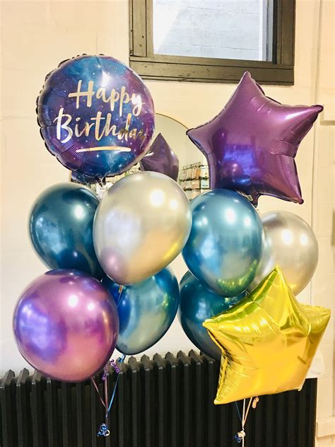 Bright Stars Galaxy Birthday Package Vancouver Balloons