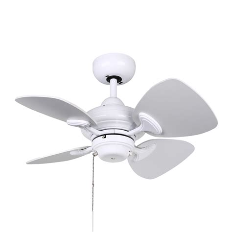 And spikes on the ceiling fan blades improved the. Shop Kendal Lighting Aries 24-in White Downrod Mount ...