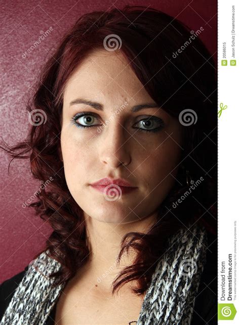 Beautiful Young Woman Portrait Royalty Free Stock Photo