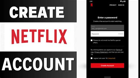 How To Create Netflix Account Youtube