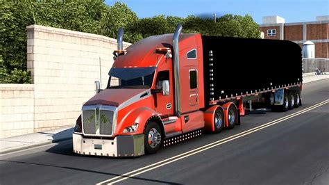 Kenworth T680 Custom V145 Ats Euro Truck Simulator 2 Mods American