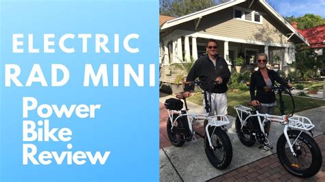 Rad Mini Electric Bike Review Youtube