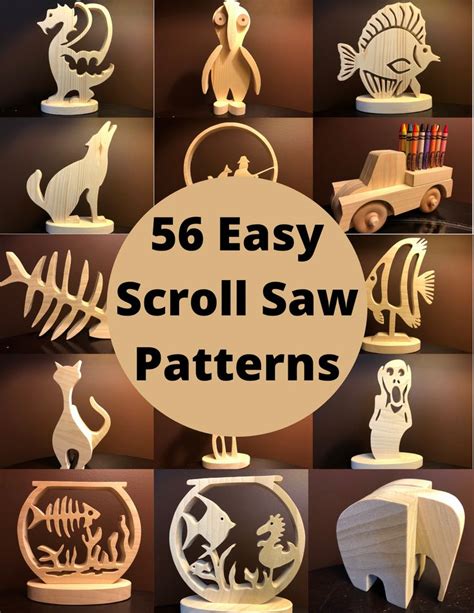 56 Easy Scroll Saw Patterns Diy And Crafts