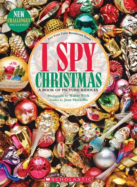 I Spy I Spy Christmas A Book Of Picture Riddles Hardcover