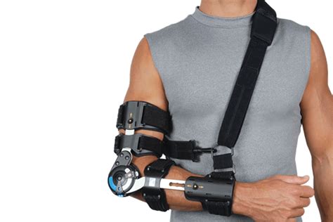 Hinged Elbow Brace And Fitting Orthotics Plus Melbourne