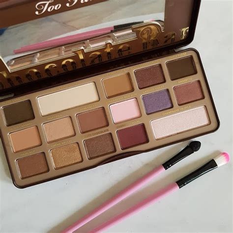 too faced chocolate bar palette almost posh chocolate bar palette chocolate bar eyeshadow