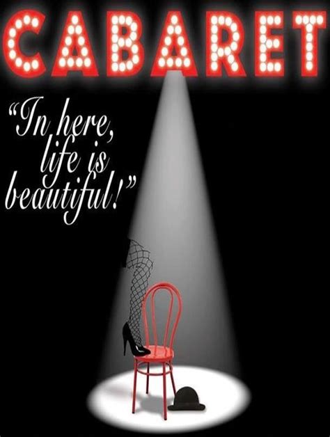 Cabaret At Axiom Repertory Theatre Performances June 16 2016 To July 3 2016 Cover