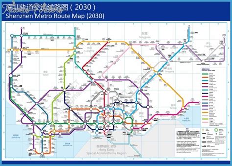 Map Of Shenzhen Metro Travelsfinderscom