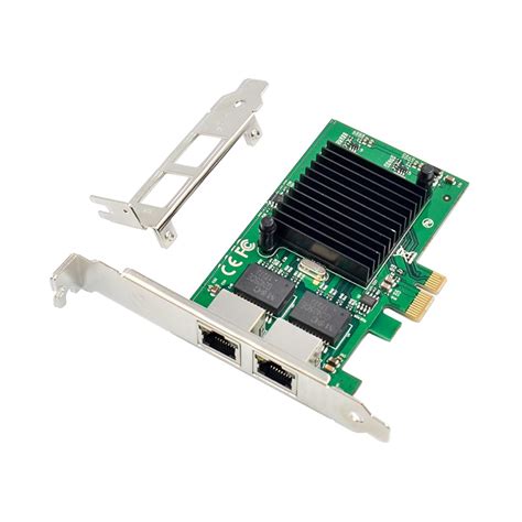 Rosewill is another manufacturer that targets the business sector. PCI Express X1 Dual Gigabit Ethernet Card Intel JL82575 ...