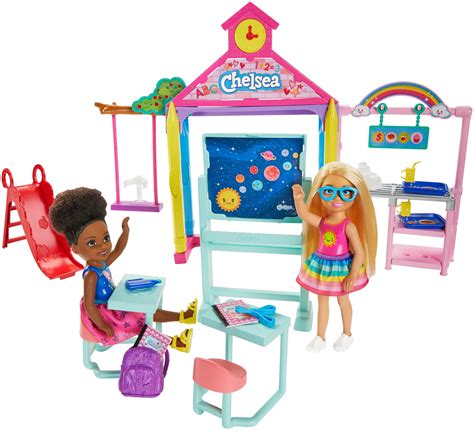 barbie club chelsea doll and school playset 6 inch blonde with accessories 887961803495 ebay