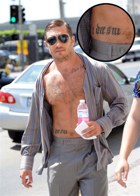 Film Stars Tattoos And Their Hidden Meanings Tom Hardy Tattoos Tom Hardy Actor Tom Hardy Photos