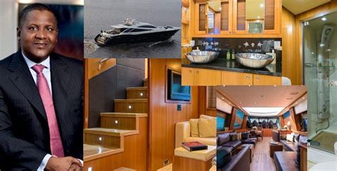 Inside Aliko Dangotes ₦155billion Luxury Yacht Photos Yabaleftonline