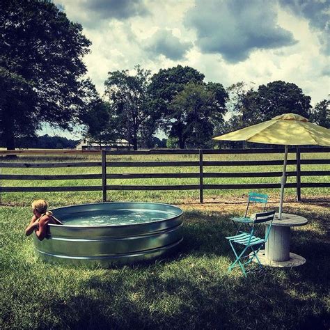 Galvanized Stock Tank Pool Inspiration Tank Pool Stock Tank Pool Diy Stock Tank Pool