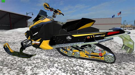 Snowmobile Ski Doo V10 Fs19 Fs17 Ets 2 Mods