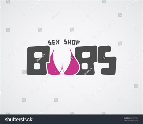 Cute Sex Shop Logo Badge Design Stock Vector 361270703 Shutterstock