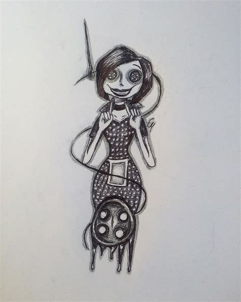 Coraline Sketch By Sharkie Coraline Drawing Coraline Doll Coraline Porn Sex Picture