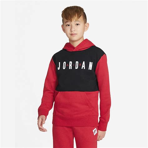 Jordan Jumpman Air Colourblock Pullover Hoodie Youth