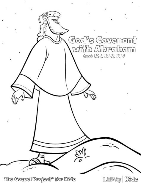 Abraham's servant was glad that god answered his prayer. Abraham Coloring pages | TeamKids: Printables | Pinterest ...