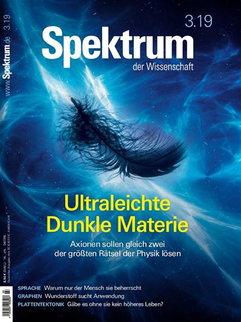 Digitalpaket Spektrum Der Wissenschaft Jahrgang 2019 Spektrum Der Wissenschaft
