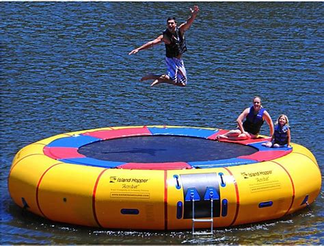Island Hopper 20 Foot Acrobat Water Trampoline Amazonca Sports